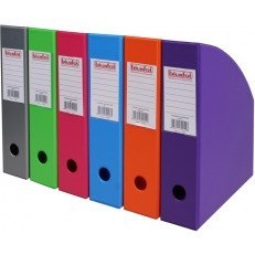 POJEMNIK NA DOKUMENTY BIURFOL A4/7cm RÓŻOWY