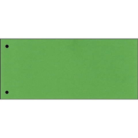 PRZEKŁADKI KARTONOWE ESSELTE 1/3 A4 ZIELONE 100szt