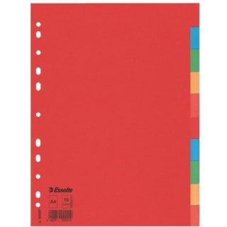 PRZEKŁADKI KARTONOWE ESSELTE A4 10 KART