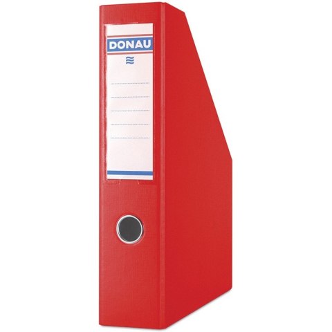 Pojemnik na dokumenty Donau A4/75mm czerwony