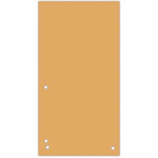 Przekładki kartonowe Donau 1/3 A4 pomarańczowe 100szt