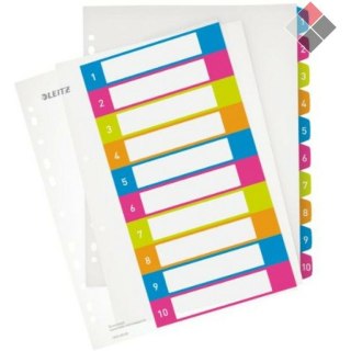 PRZEKŁADKI PP LEITZ A4 MAXI 1-10 DO NADRUKU
