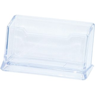 Przybornik na wizytówki Donau transparentny