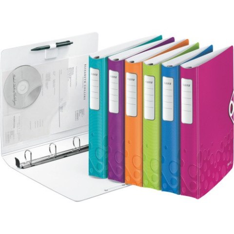 SEGREGATOR LEITZ ACTIVE WOW A4/52mm 4RD RÓŻOWY