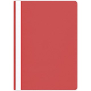 Skoroszyt Donau A4 PP czerwony (10)