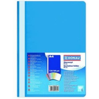 Skoroszyt Donau A4 PP niebieski (10)