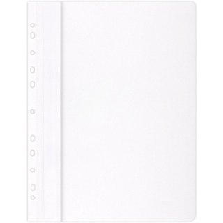 Skoroszyt wpinany Office Products A4 PP biały (25)