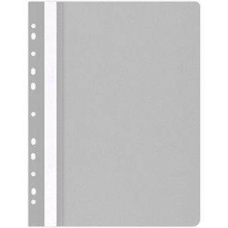 Skoroszyt wpinany Office Products A4 PP szary (25)