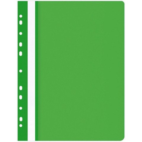 Skoroszyt wpinany Office Products A4 PP zielony 25szt