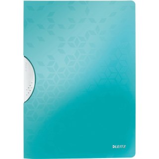 Skoroszyt z klipsem Leitz Wow A4 30k turkusowy