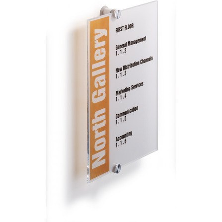 TABLICZKA DURABLE CRYSTAL SIGN 210*297mm