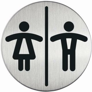 TABLICZKA "WC DAMSKE/MĘSKIE"