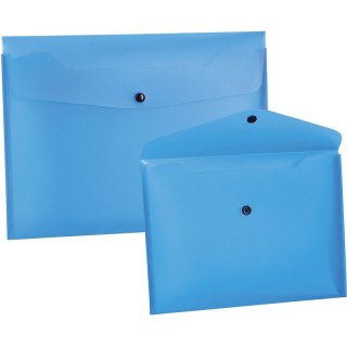 TECZKA PP KOPERTOWA A4 NIEBIESKA