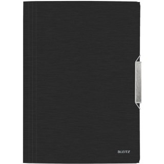 TECZKA Z GUMKĄ LEITZ STYLE 15mm CZARNA