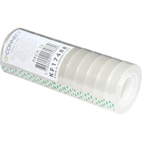 Taśma biurowa Q-Connect 12mm/30m 12szt