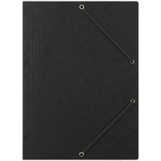 Teczka preszpanowa z gumką Donau A4 czarna
