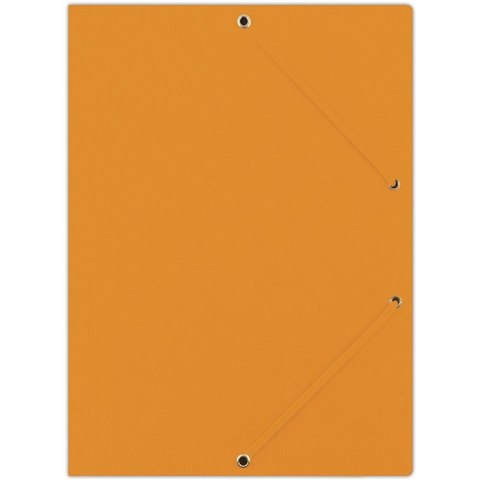 Teczka preszpanowa z gumką Donau A4 pomarańczowa