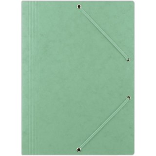 Teczka preszpanowa z gumką Donau A4 zielona