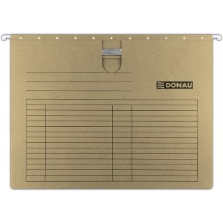 Teczka zawieszana Donau A4 (z wąsem) brązowa 5szt