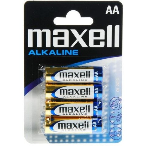 BATERIE MAXELL ALKALINE AA LR6 4szt