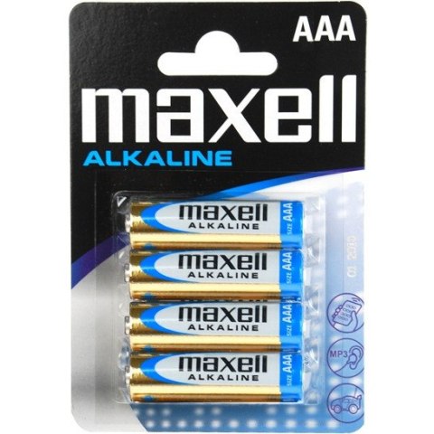 BATERIE MAXELL ALKALINE AAA LR3 4szt