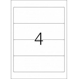 ETYKIETY A4 IGEPA 190*61,0mm BIAŁE (100)