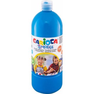 Farba tempera Carioca 1000ml błękitna