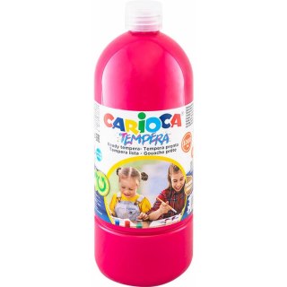 Farba tempera Carioca 1000ml ciemnoróżowa
