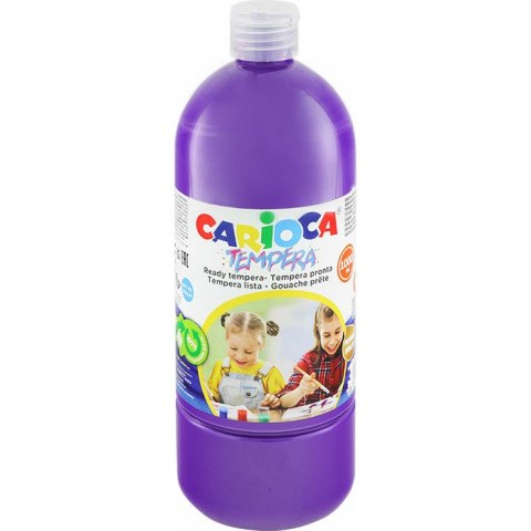 Farba tempera Carioca 1000ml fioletowa
