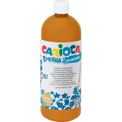 Farba tempera Carioca 1000ml jasnobrązowa
