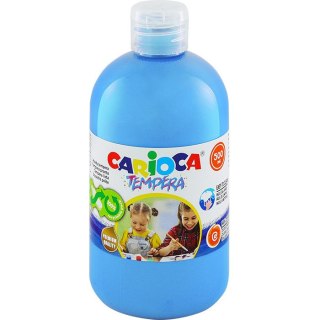 Farba tempera Carioca 500ml jasnoniebieska
