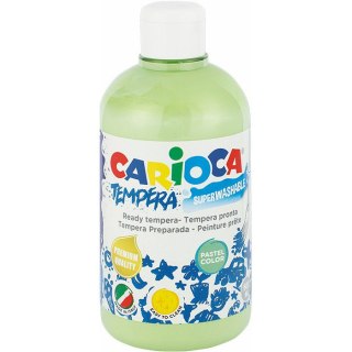 Farba tempera Carioca 500ml pastel zielona