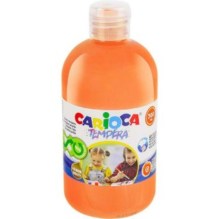 Farba tempera Carioca 500ml pomarańczowa