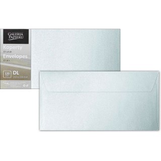 KOPERTY GALERIA PAPIERU DL MILLENIUM BŁĘKIT 10szt