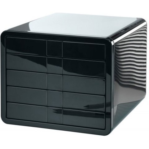 Pojemnik 5 szuflad Han czarny