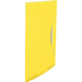 TECZKA Z GUMKĄ ESSELTE VIVIDA A4/15mm ŻÓŁTA