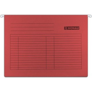 Teczka zawieszana Donau A4 czerwona (5)