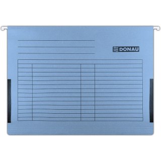 Teczka zawieszana Donau A4 (z bokami) niebieska 5szt