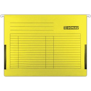 Teczka zawieszana Donau A4 (z bokami) żółta (5)