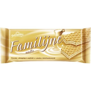 WAFLE JUTRZENKA FAMILIJNE 180g ŚMIETANKOWE