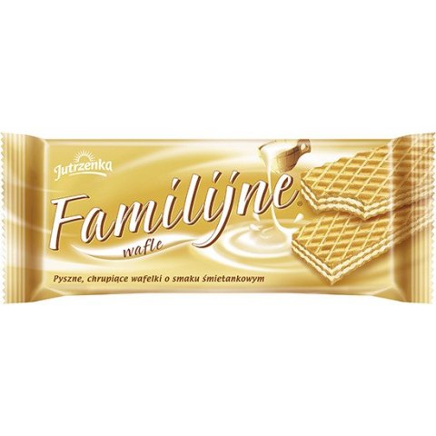 WAFLE JUTRZENKA FAMILIJNE 180g ŚMIETANKOWE