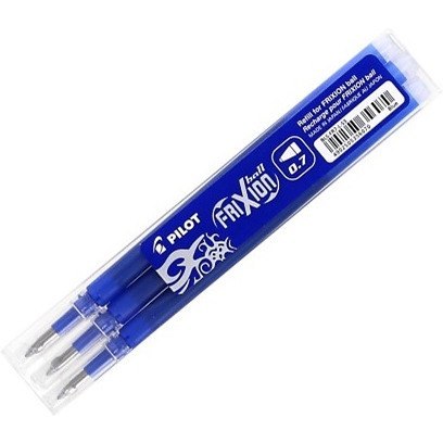 Wkłady wymazywalne Pilot Frixion M 0.7mm czerwone 3szt