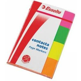 ZAKŁADKI ESSELTE 20x50mm 4 KOLORY (4x50)