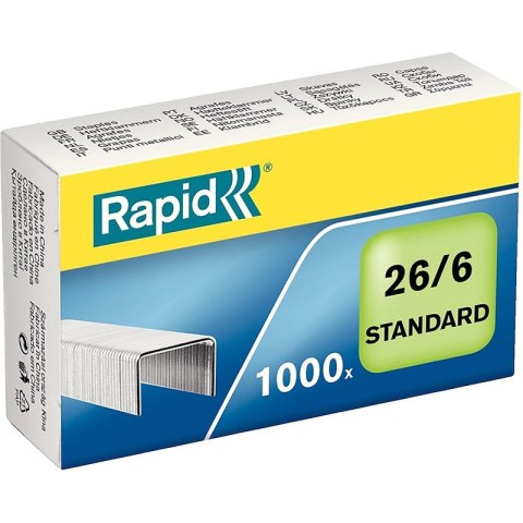 ZSZYWKI RAPID STANDARD 26/6 1000szt