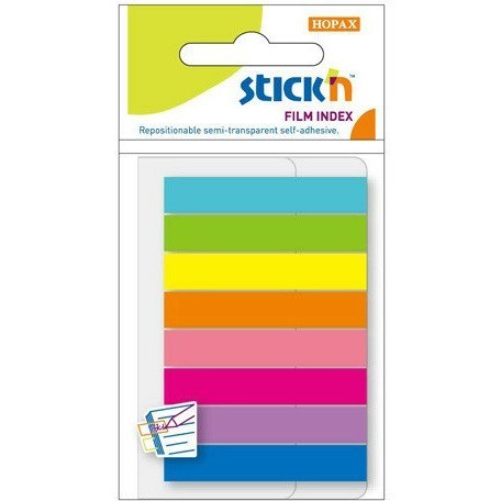 Zakładki Sick'n 8x45mm 8 kolorów (8x20)