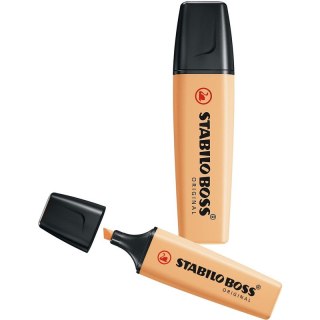 Zakreślacz Stabilo Boss Original Pastel subtelny pomarańcz