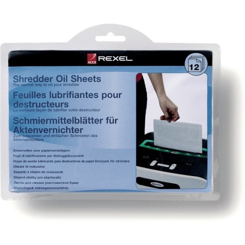 ARKUSZE OLEJOWE DO NISZCZAREK REXEL 12szt