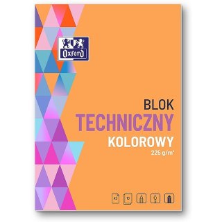 Blok techniczny Oxford A3/10k kolorowy