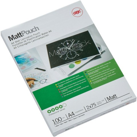 FOLIA LAMINACYJNA GBC A4/2x75µm MAT 100szt