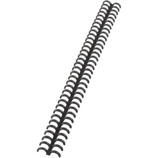GRZBIETY DO OPRAWY GBC ClickBind A4/8mm CZARNE (50)